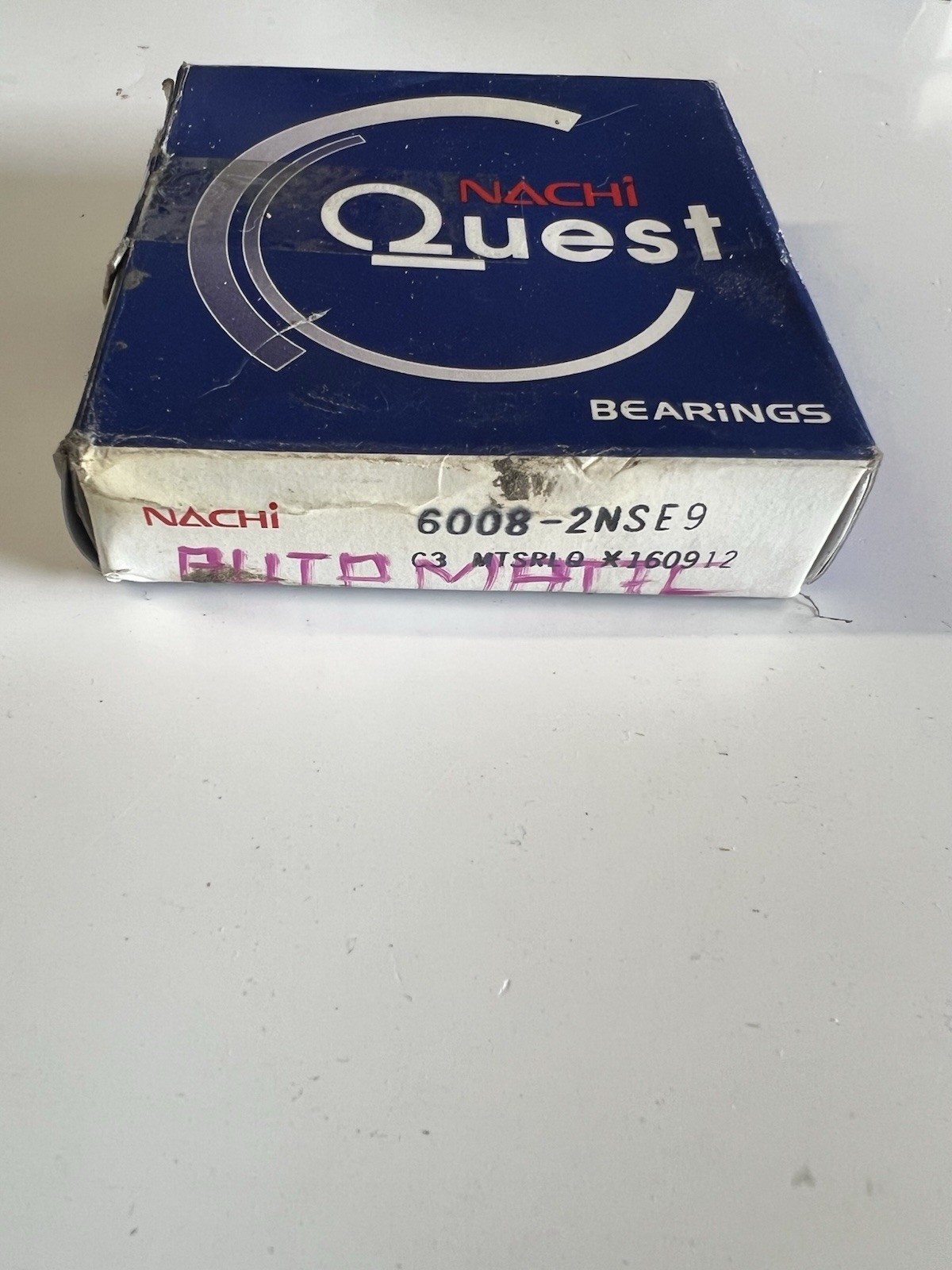 NEW NACHI QUEST BALL BEARING 6008-2NSE9 40MM X 68MM X 15MM