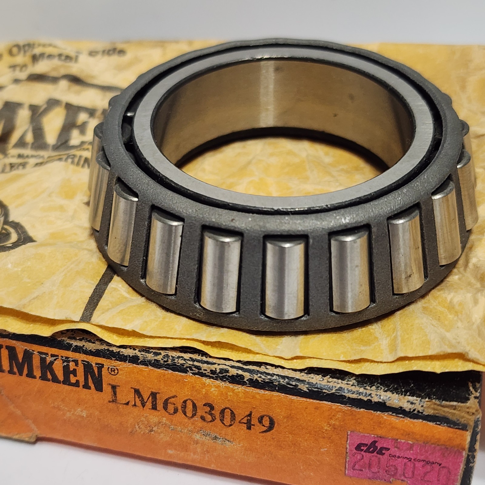 LM603049 / LM603049 Timken Tapered Roller Bearing Cone