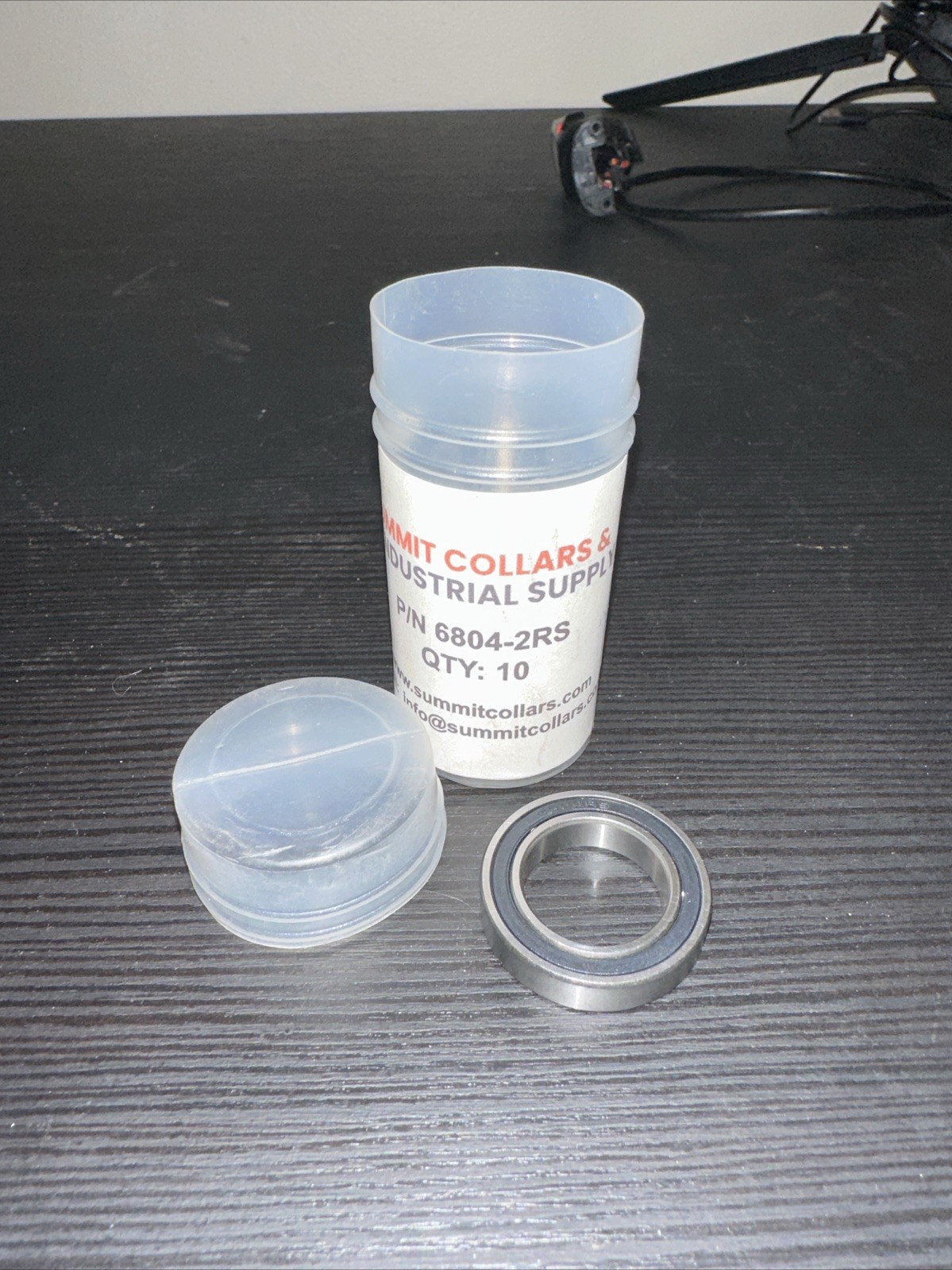 6804-2RS C3 Premium Sealed Ball Bearing, 20x32x7mm 8pck