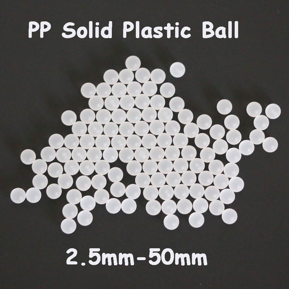 PP Solid Plastic Ball Floating Translucent Polypropylene Diameter 2.5mm-50mm