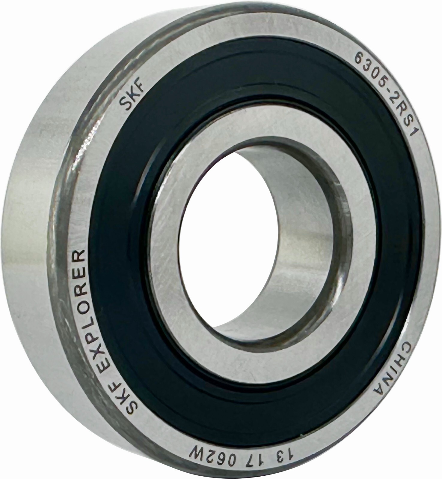 2PACK SKF 6305-2RS1 25X62X17MM Double Rubber Seal Ball Bearings 6305-2RS