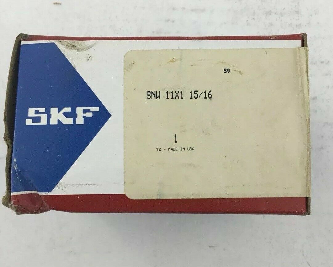 SKF SNW 11×1-15/16 Adapter Sleeve Bearing Mount NOS
