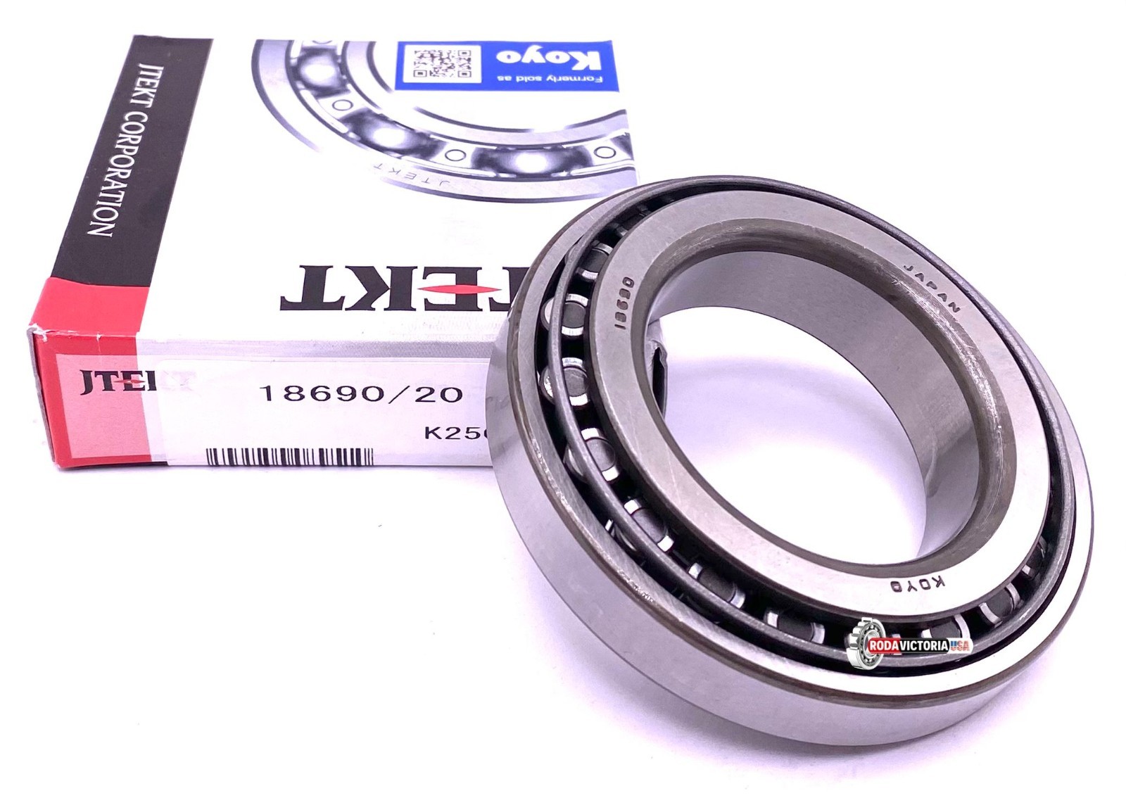 KOYO Japan 18690 18620 Tapered Roller Bearing 46.04 x 79.38 x 17.46 mm