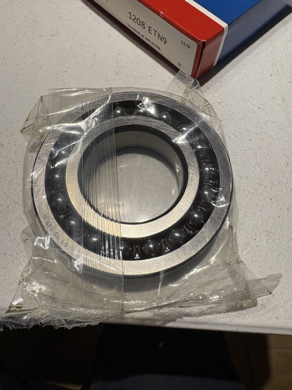 SKF 1208ETN9 Self-Aligning Ball Bearing 40x80x18mm Made In Malaysia 1208 ETN9
