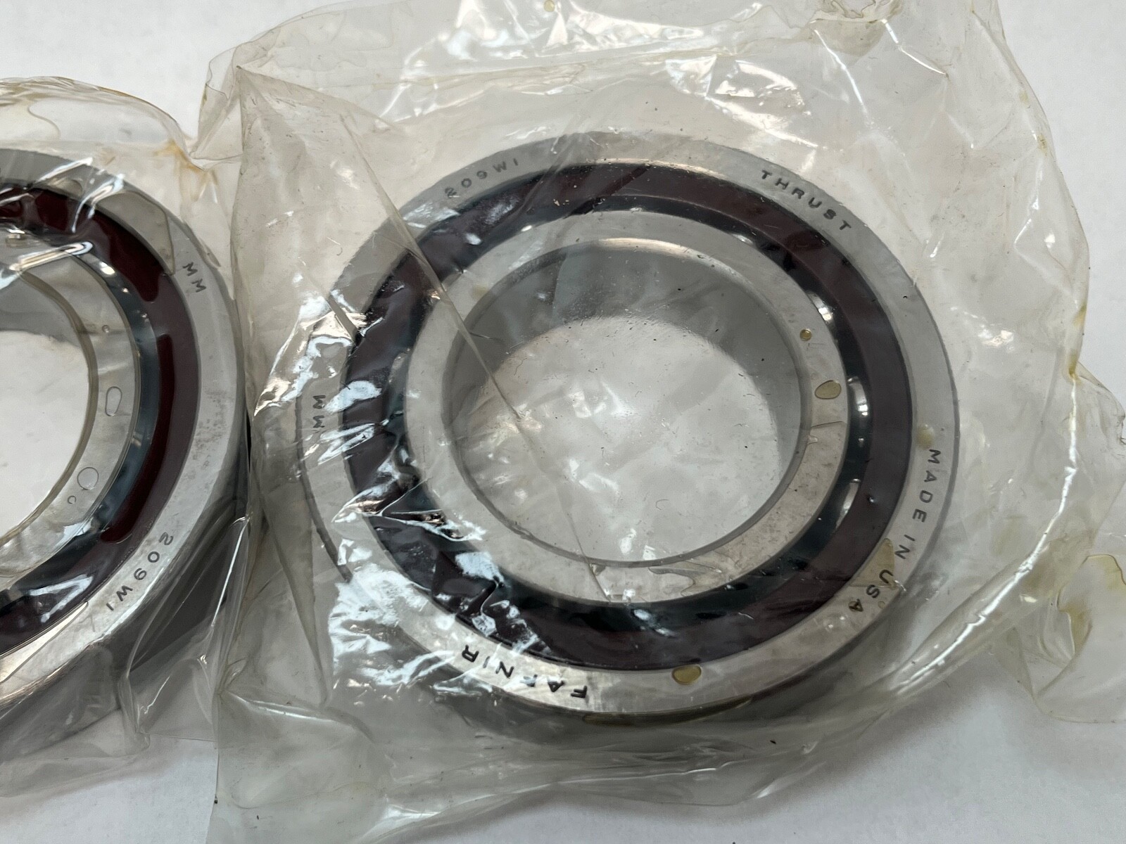 Fafnir 2MM209WICR-DUL Bearing 45x85x19 mm 7209-C 2MM-209-WI-CR-DUL USA 2 Pcs