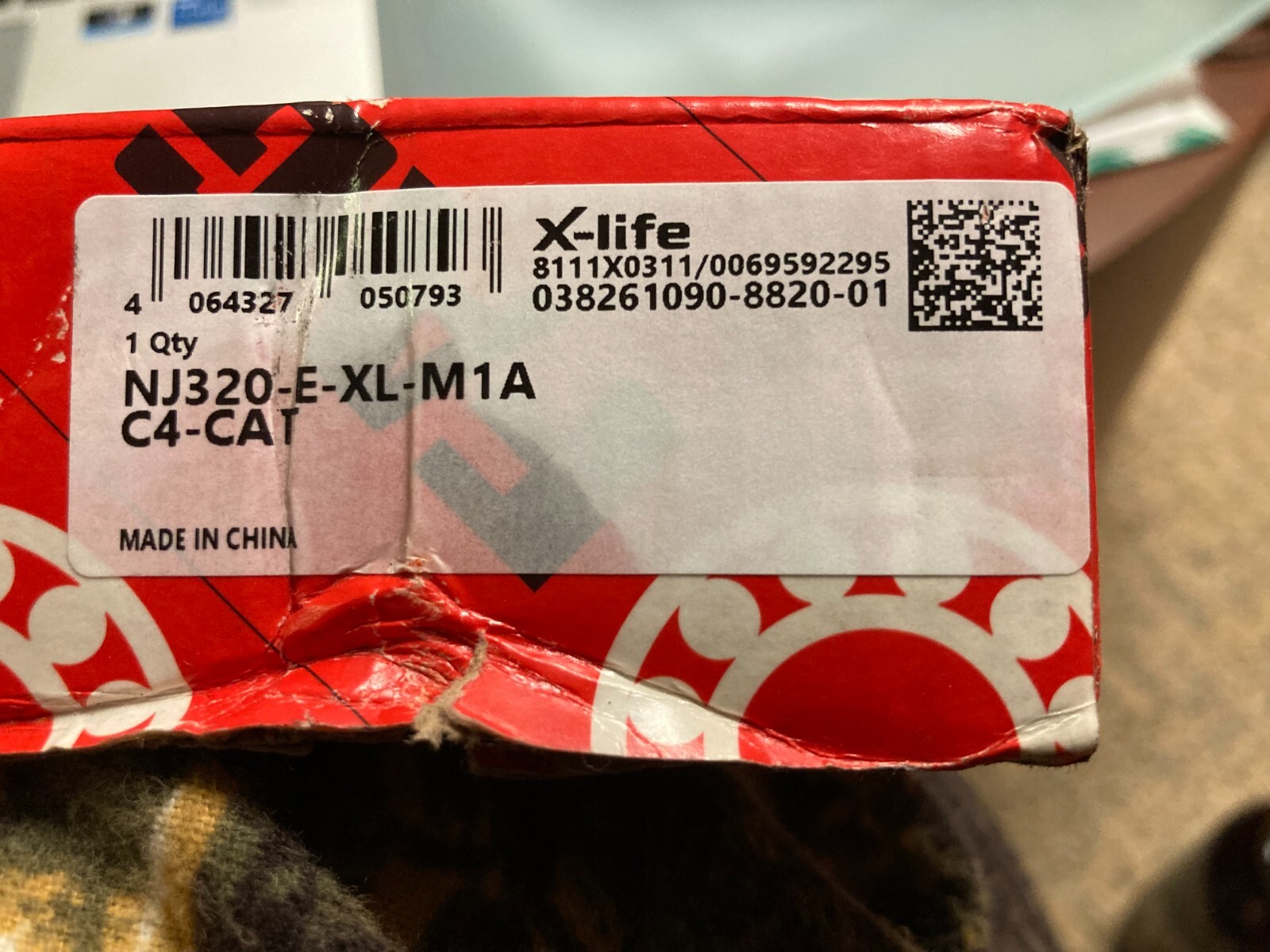 NJ320-E-XL-M1A C4 Cylindrical Roller Bearing 100 x 215 x 47 mm