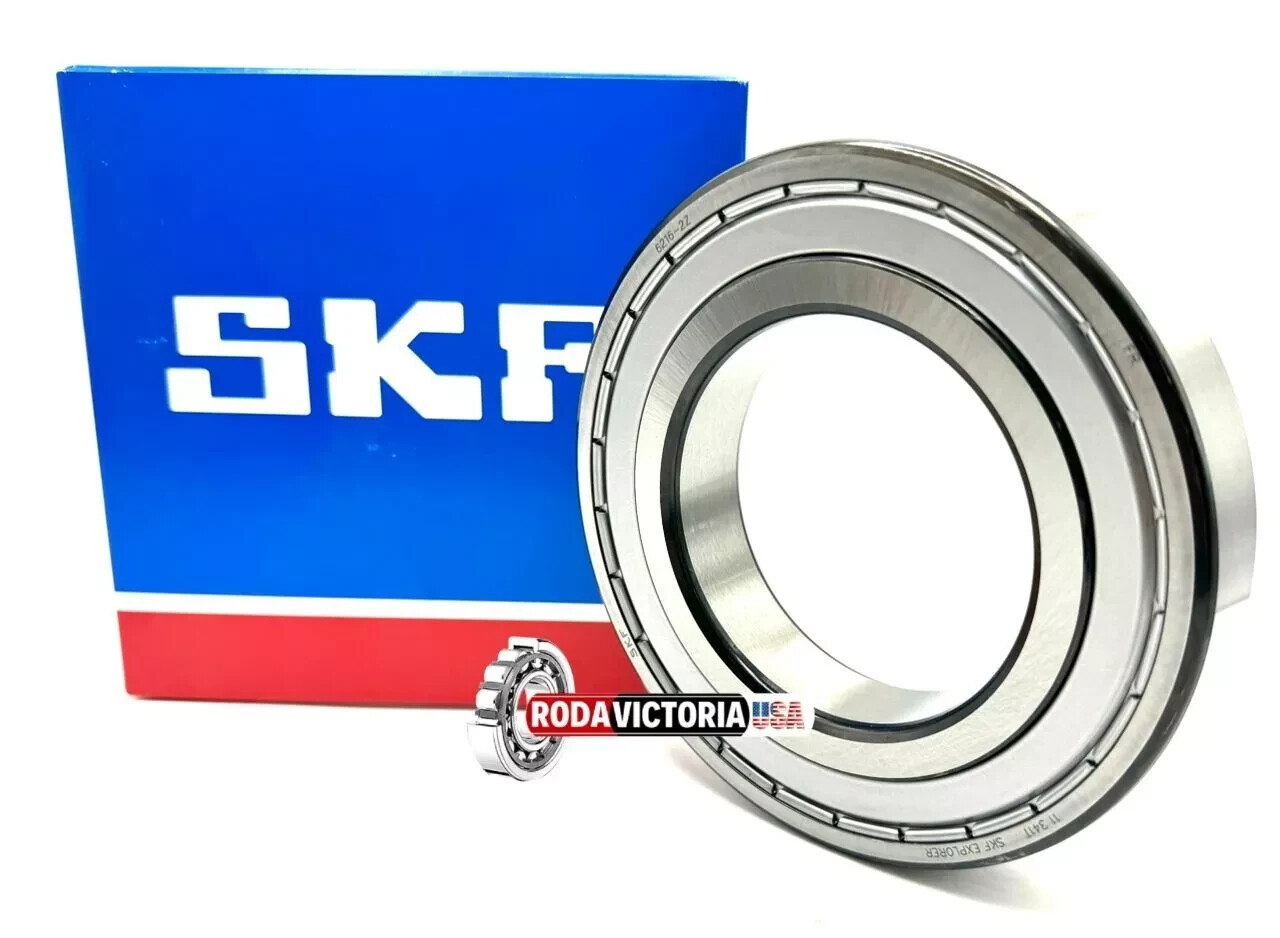 SKF 6216 ZZ DEEP GROOVE BALL BEARING, METAL SHIELDED 80x140x26 mm
