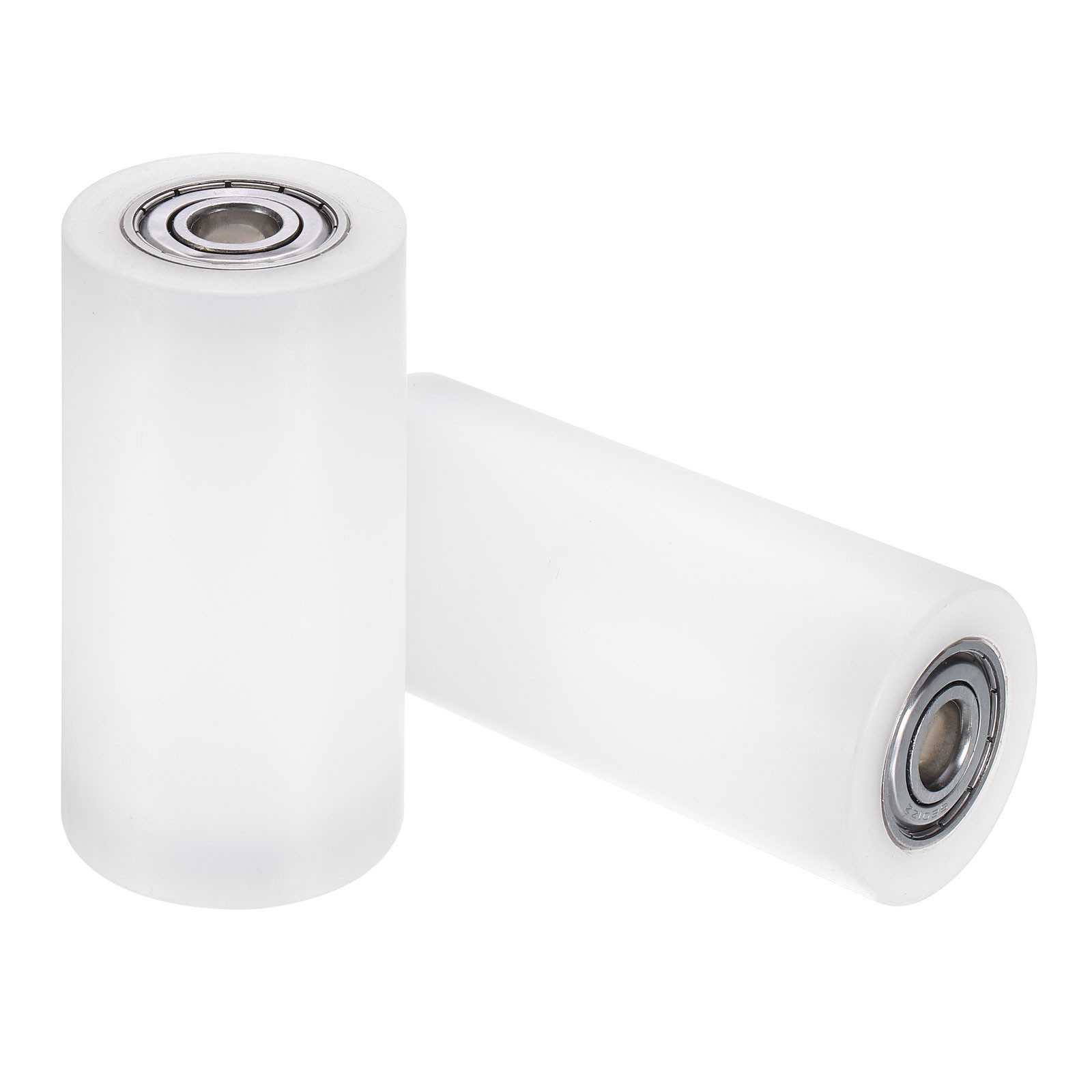 2Pcs Nylon Roller Wheel with Bearings, 1/2″x1-7/8″x4″ Nylon Pulley