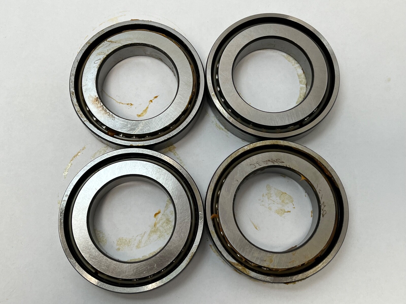 NSK 44TAC76ADFF Bearing 1-3/4x3x2-1/2″ 44TAC76-A-DFF Japan 4 Pcs