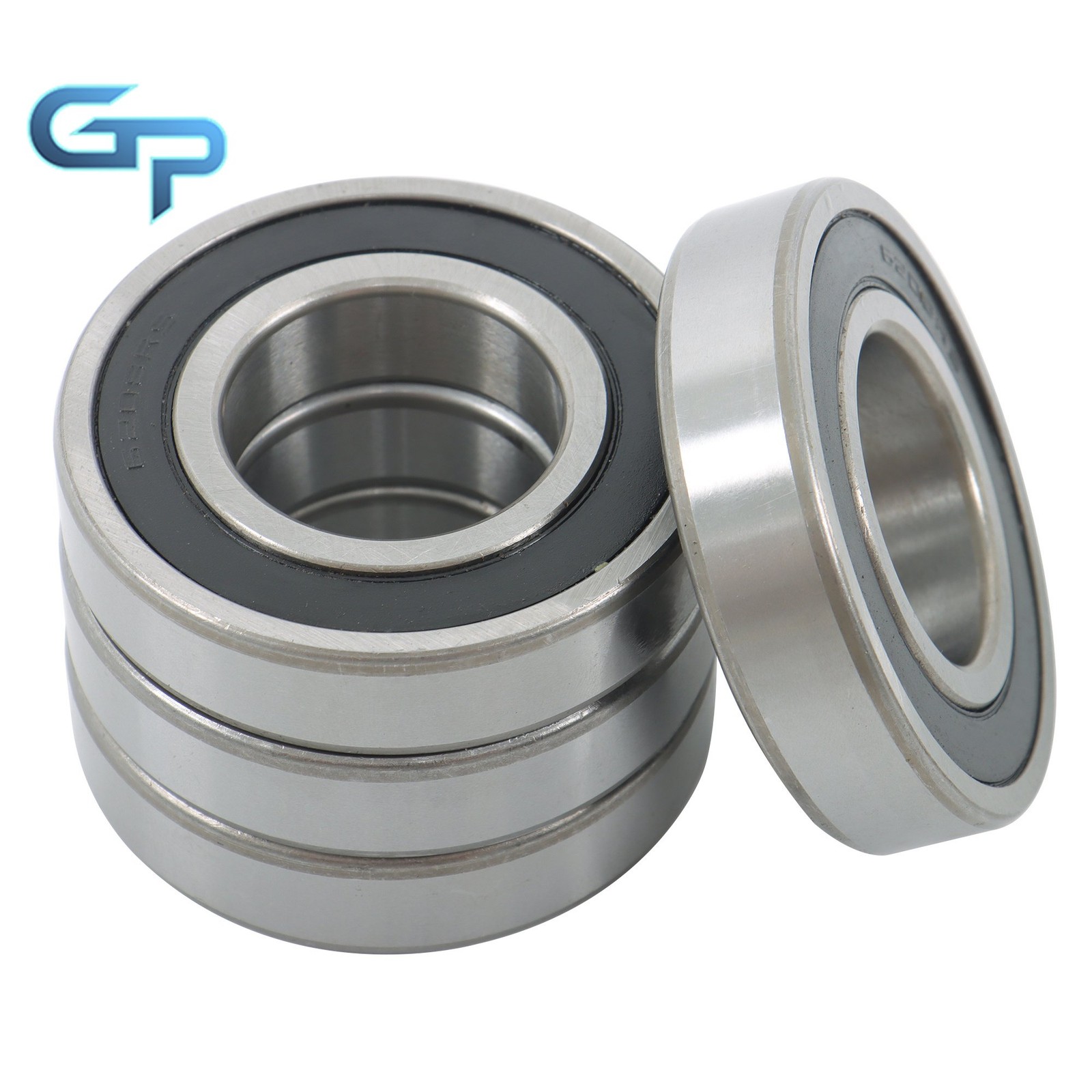 6208-2RS Ball Bearings 4pcs Set 40x80x18mm Double Sealed