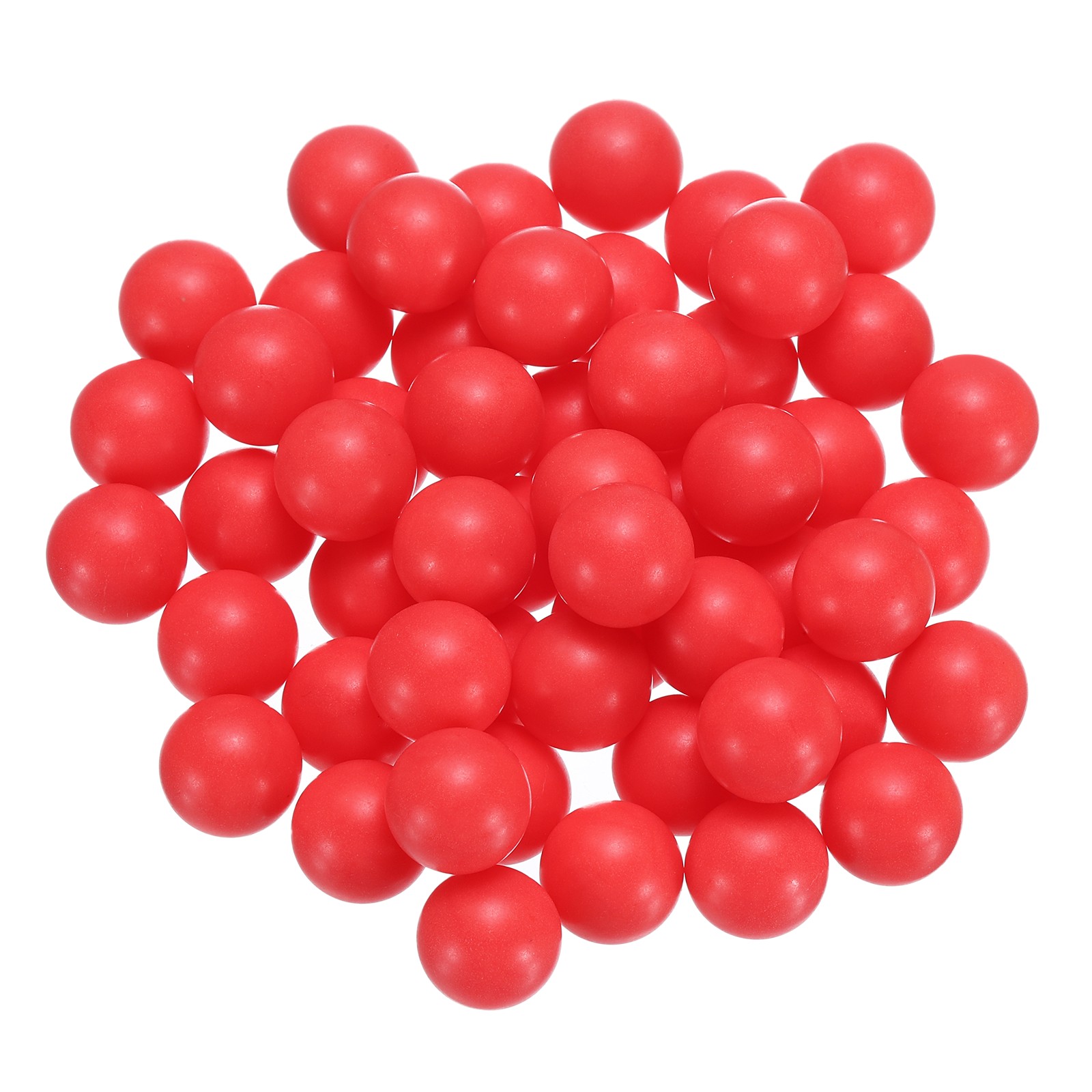 100pcs PP Plastic Bearing Balls 14mm Solid Plastic Balls G2 Precision, Red