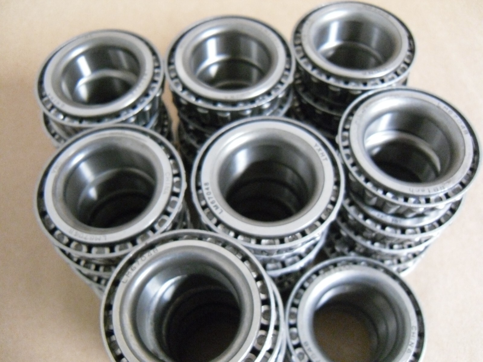 (Qty 38) LM67048 TAPERED ROLLER BEARING, SINGLE CONE