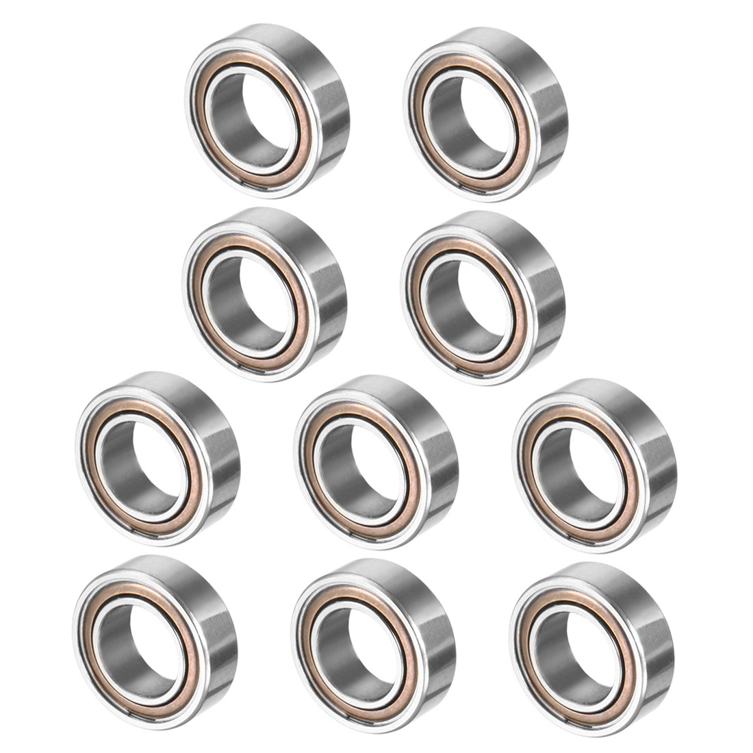 10pcs 5mm x 9mm x 3mm MR95ZZ Double Shielded Miniature Deep Groove Ball Bearing
