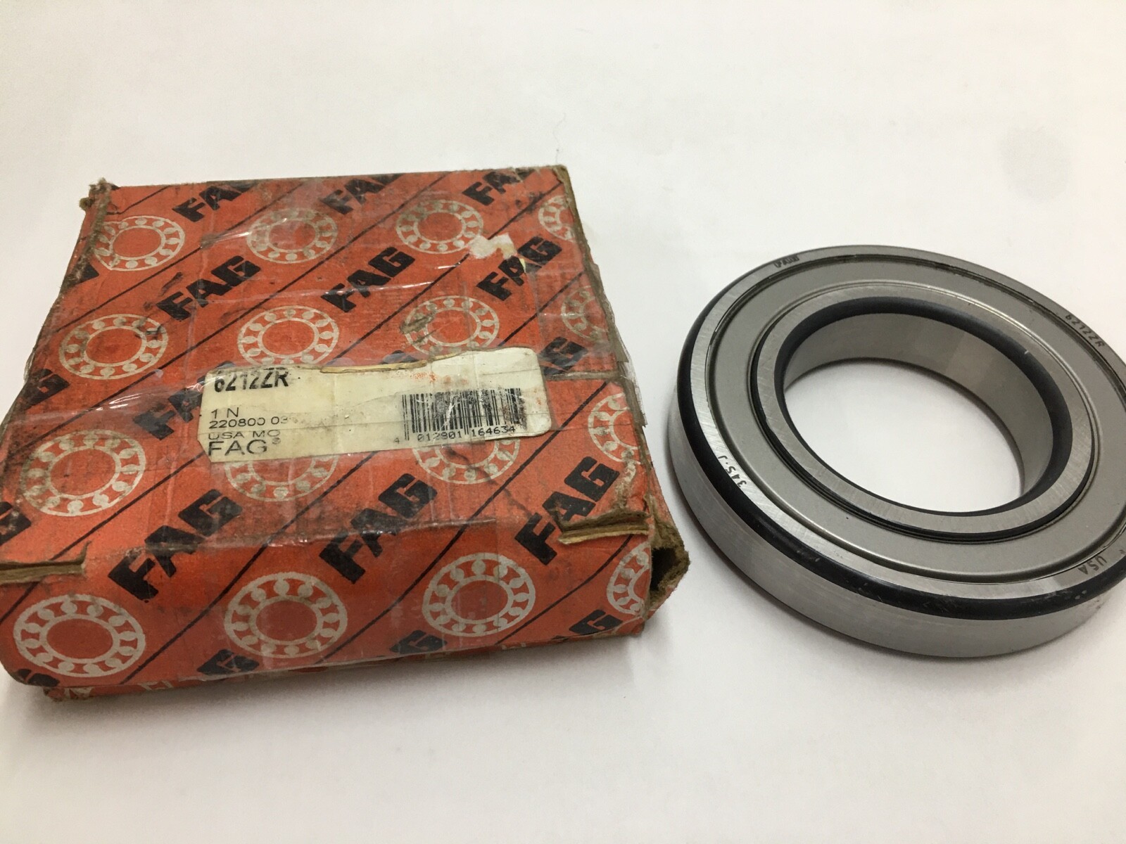 FAG 6212ZR Bearing Single Metal Seal 6212-ZR 6212 Z 60x110x22 mm