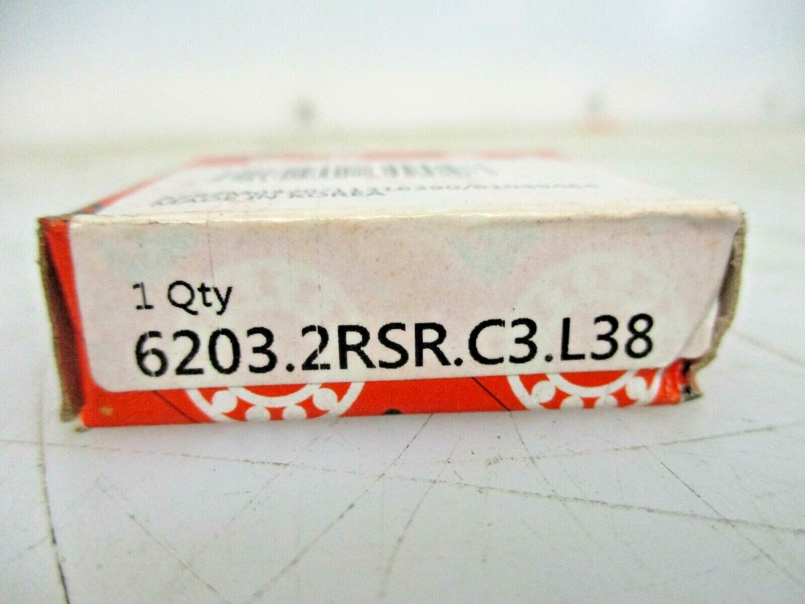 NEW FAG LOT OF 2 BEARING 6203.2RSR.C3.L38