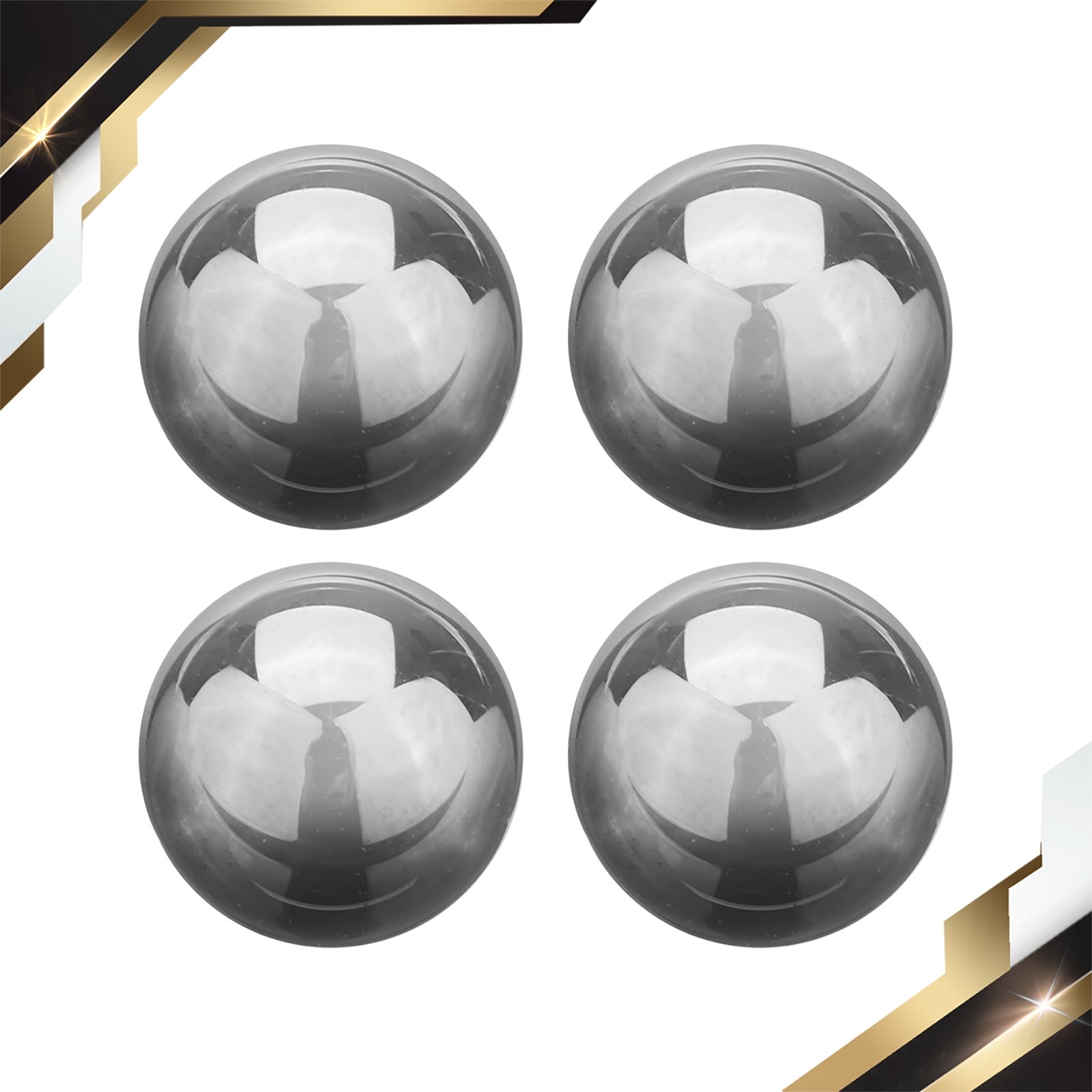 4Sets Tungsten Bearing Balls 10mm Tungsten Carbide Precision Ball G5 Grade