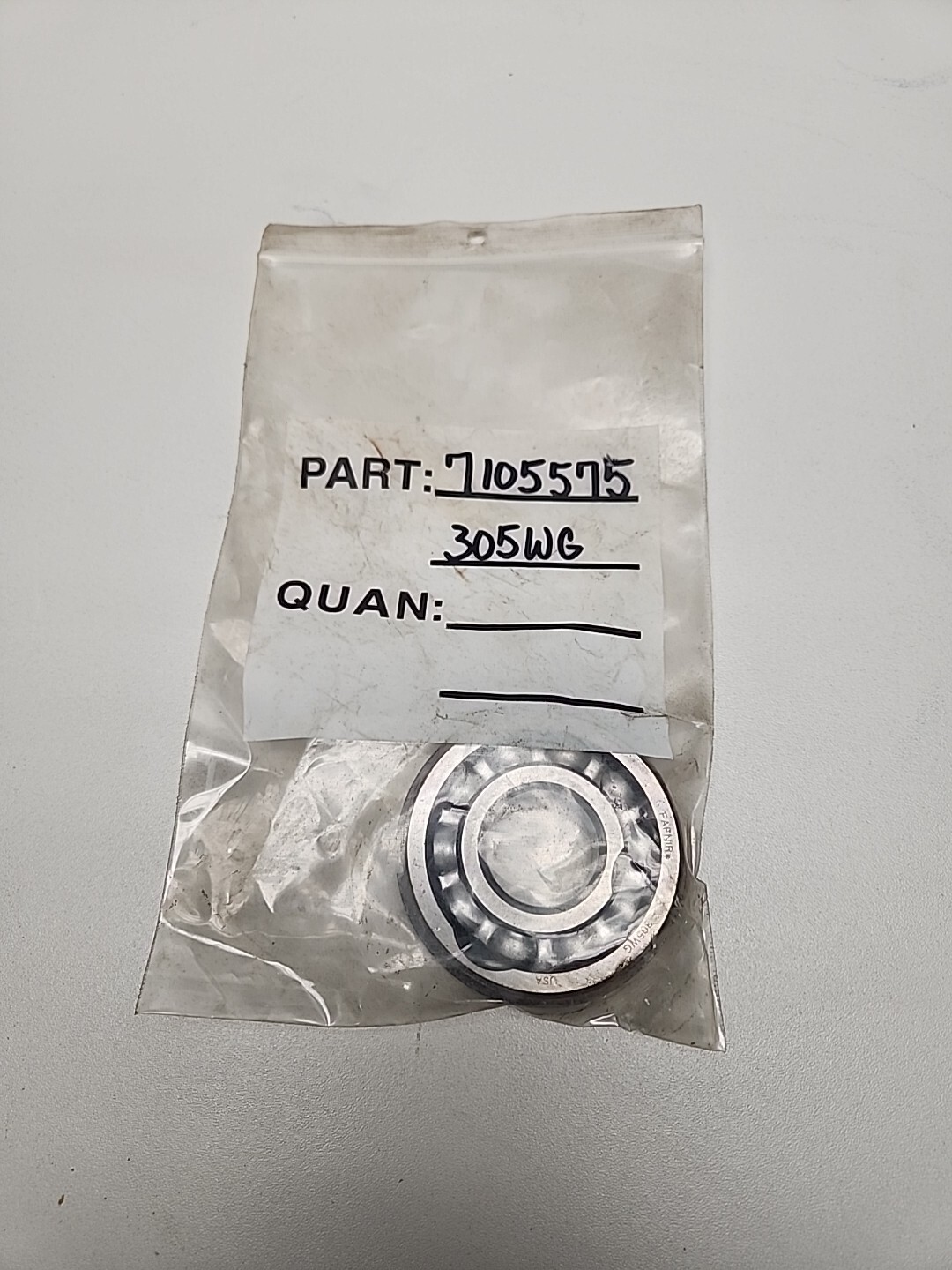FAFNIR 305WG Bearing Open w/ snap ring 25x62x17 mm 305 WG FS153