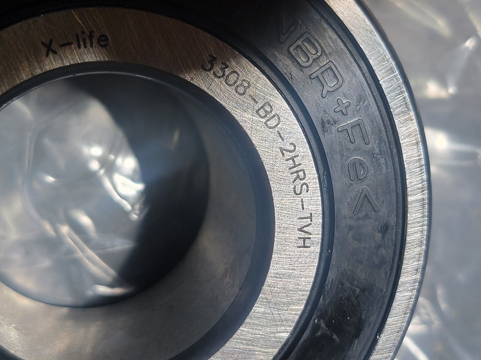 FAG 3308-BD-2HRS-TVH Double Row Angular Contact Ball Bearing FREE SHIP LOC K1