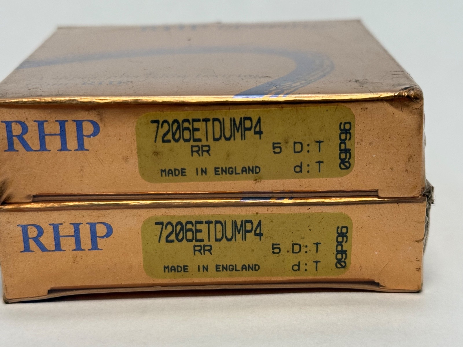 RHP 7206ETDUMP4 Angular Bearing 30x62x16 mm 7206 E T DUM P4 ABEC7 2 Pcs