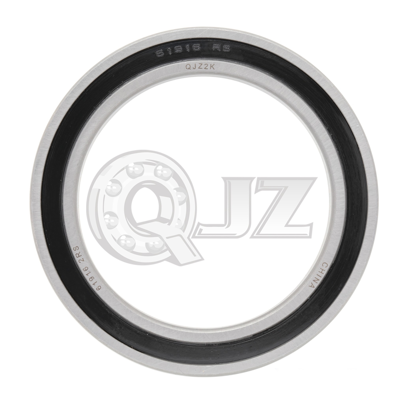 [Qty.8] 6916-2RS Radial/Deep Groove Ball Bearing [80mm ID x 110mm OD x 16mm W]