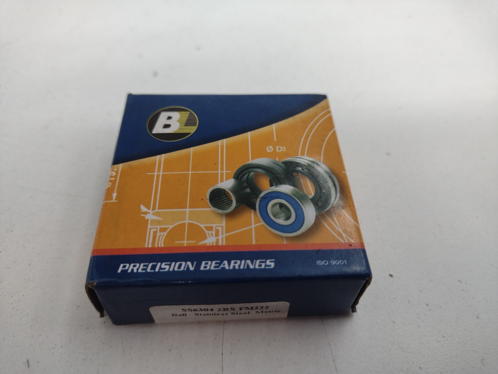 *** BL SS6304 2RS FM222 Radial Ball Bearing 20mm Bore