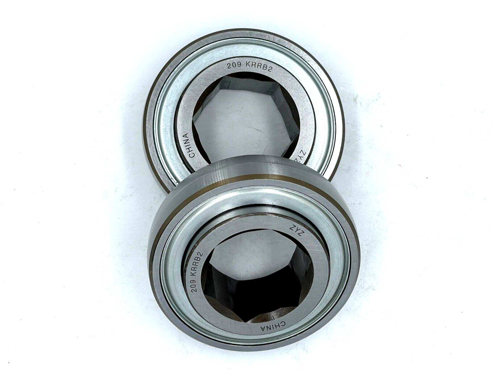 2PCS 209KRRB2 AG Bearing 1-1/2″ Hex Bore AE40895 HPS108GPH 209KPPB2 24K209N