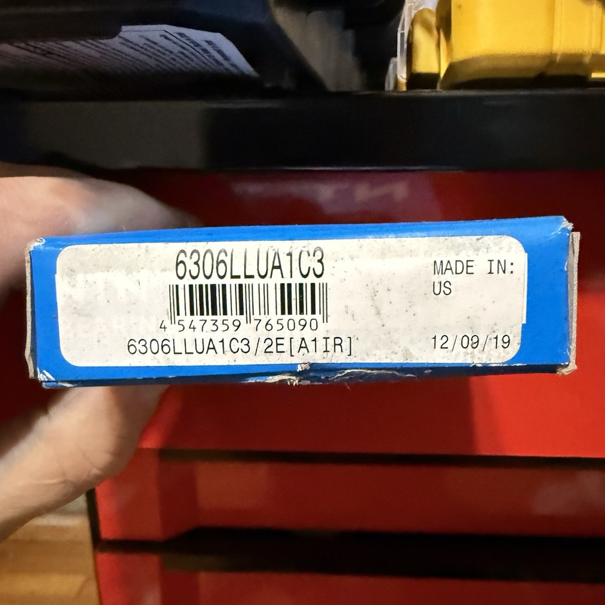NTN 6306LLUA1C3 Flywheel Steel Ball Bearing 30mm Bore 72mm OD 19mm Width