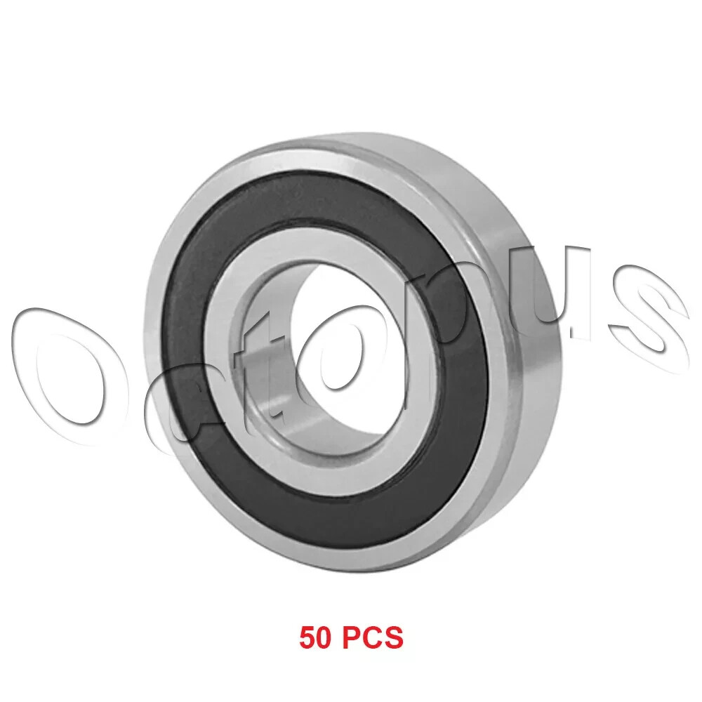 1606 2RS Ball Bearing 3/8″ x 29/32″ x 5/16″ 1606 2RS Rubber Sealed 50Pcs