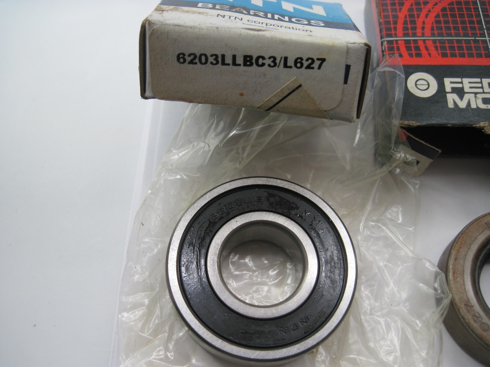 Lot of 11 Bearings and Oil Seals, (3) Are SKF 7868 Shaft Seals, NOS