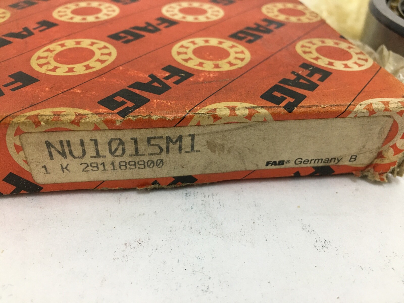 FAG NU1015M1 CYLINDRICAL ROLLER BEARING 75x115x20 mm NU 1015 M1 NU1015M GERMANY