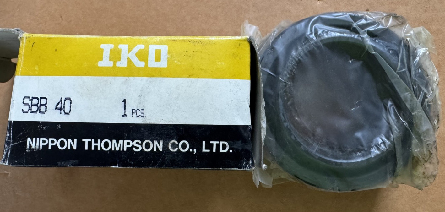 IKO NIPPON THOMPSON SBB40 SPHERICAL PLAIN BEARING Japan New OEM NextDayAir Avail