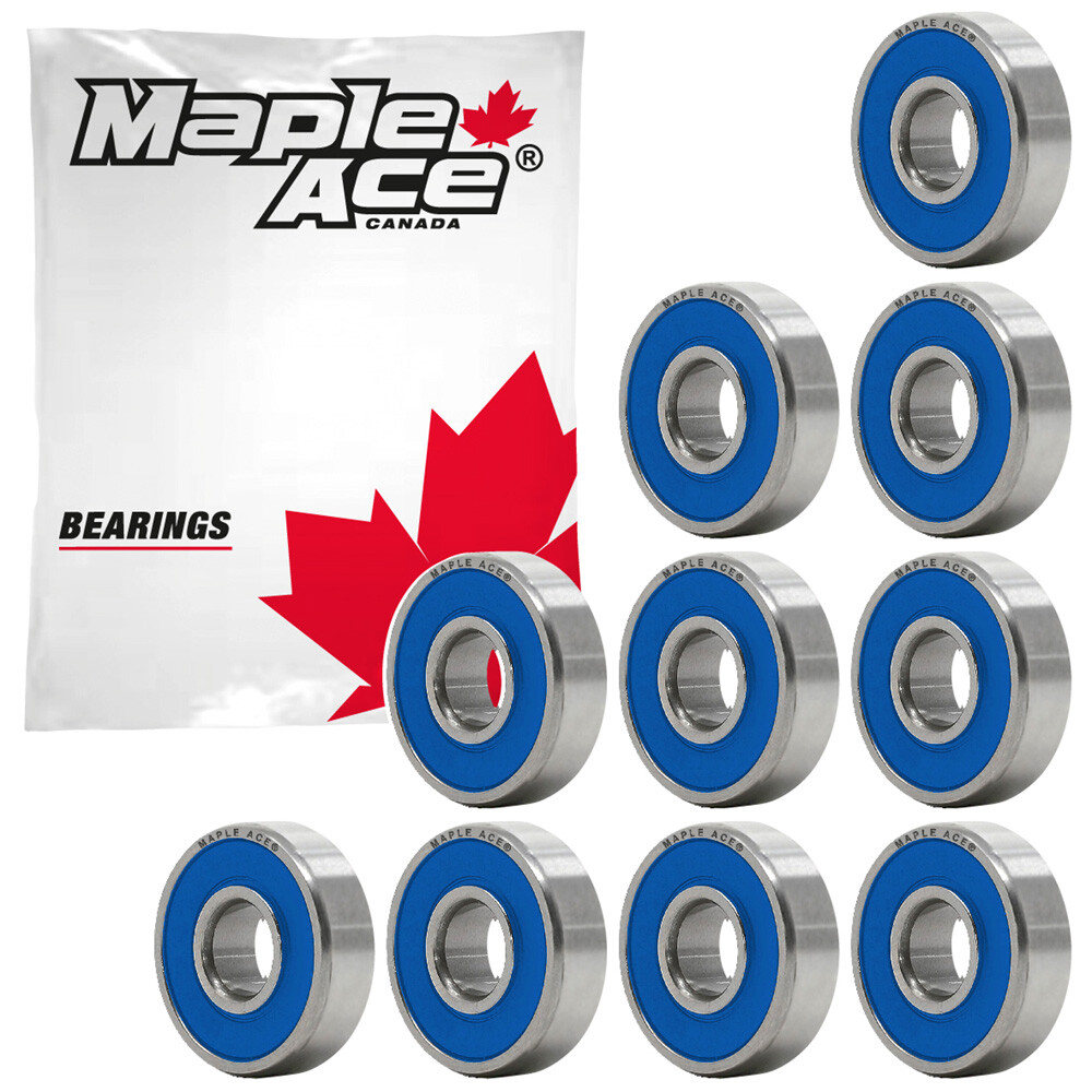 608-2RS Ball Bearing Premium Rubber Sealed 8x22x7 mm 10Pcs