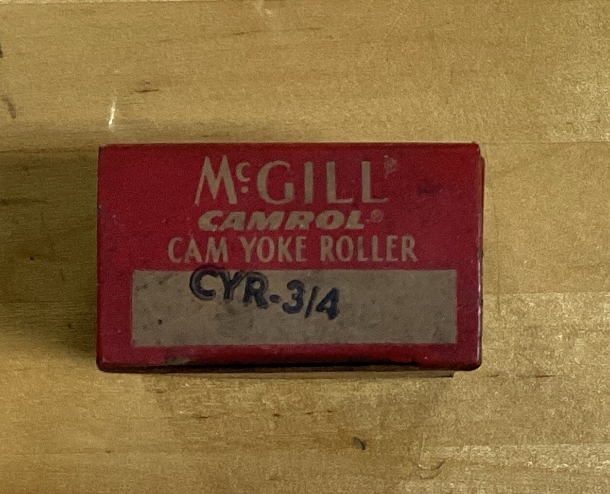 MCGILL CYR 3/4 CAM YOKE ROLLER LOT OF 3