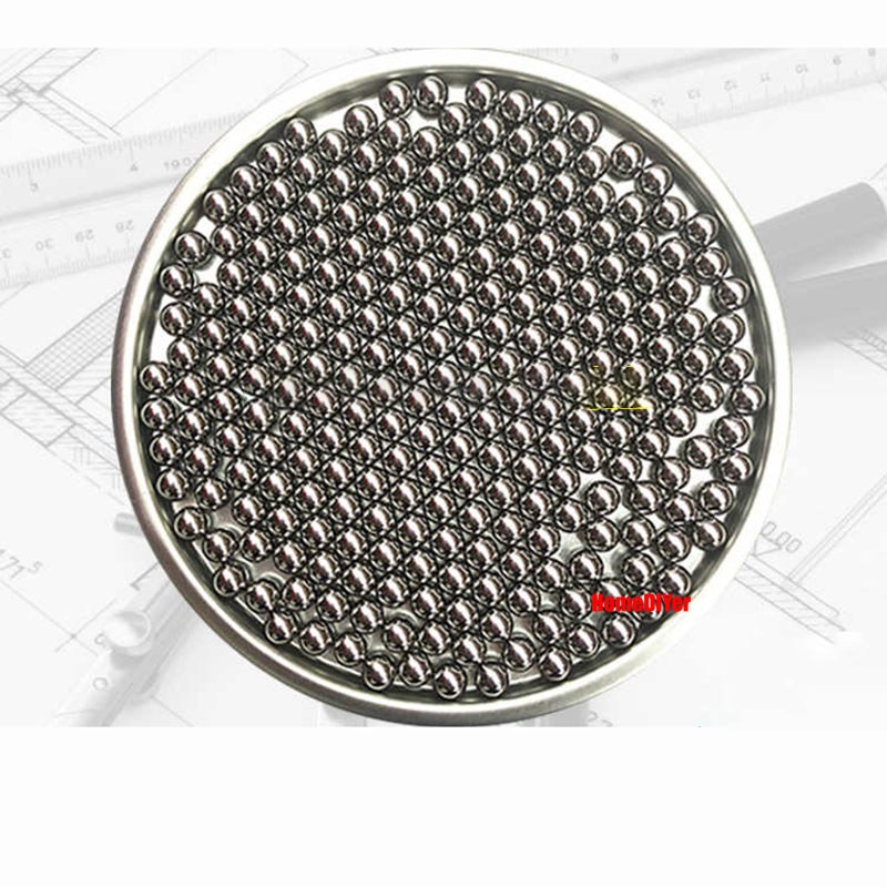 Solid Steel Ball Diameter 5.46mm-8.1mm High Precision Bearing Balls Smooth Bead