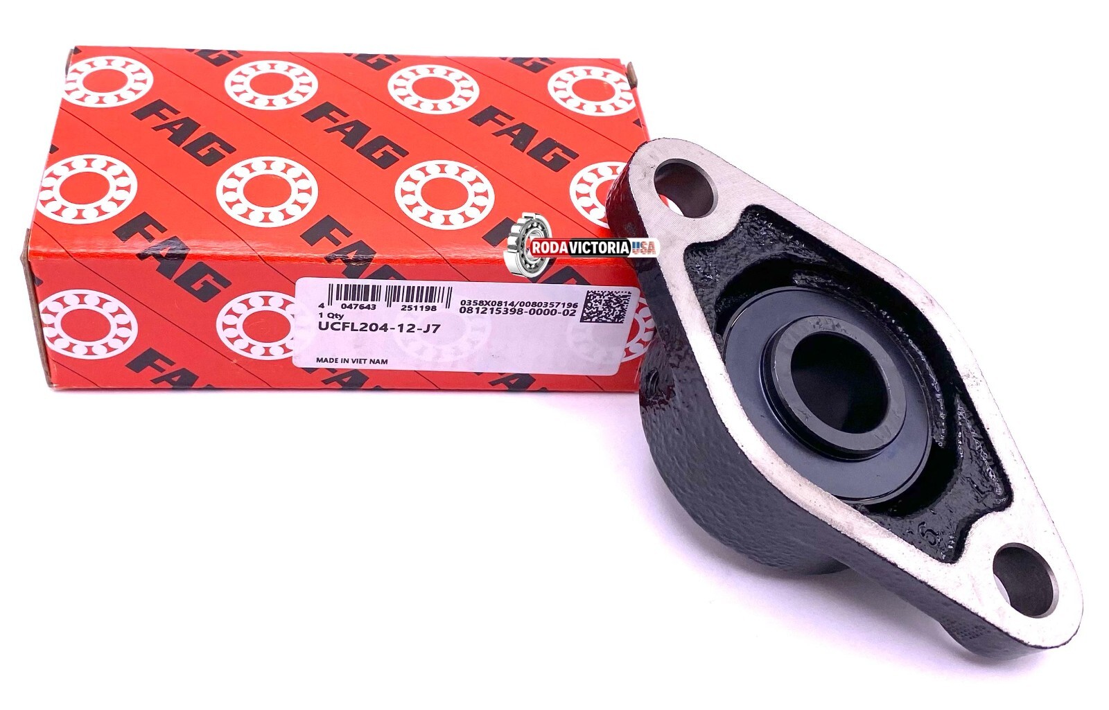 FAG UCFL204-12 J7 Flanged Housing Unit Bearing FYTBJ3/4 TF 3/4″ Bore