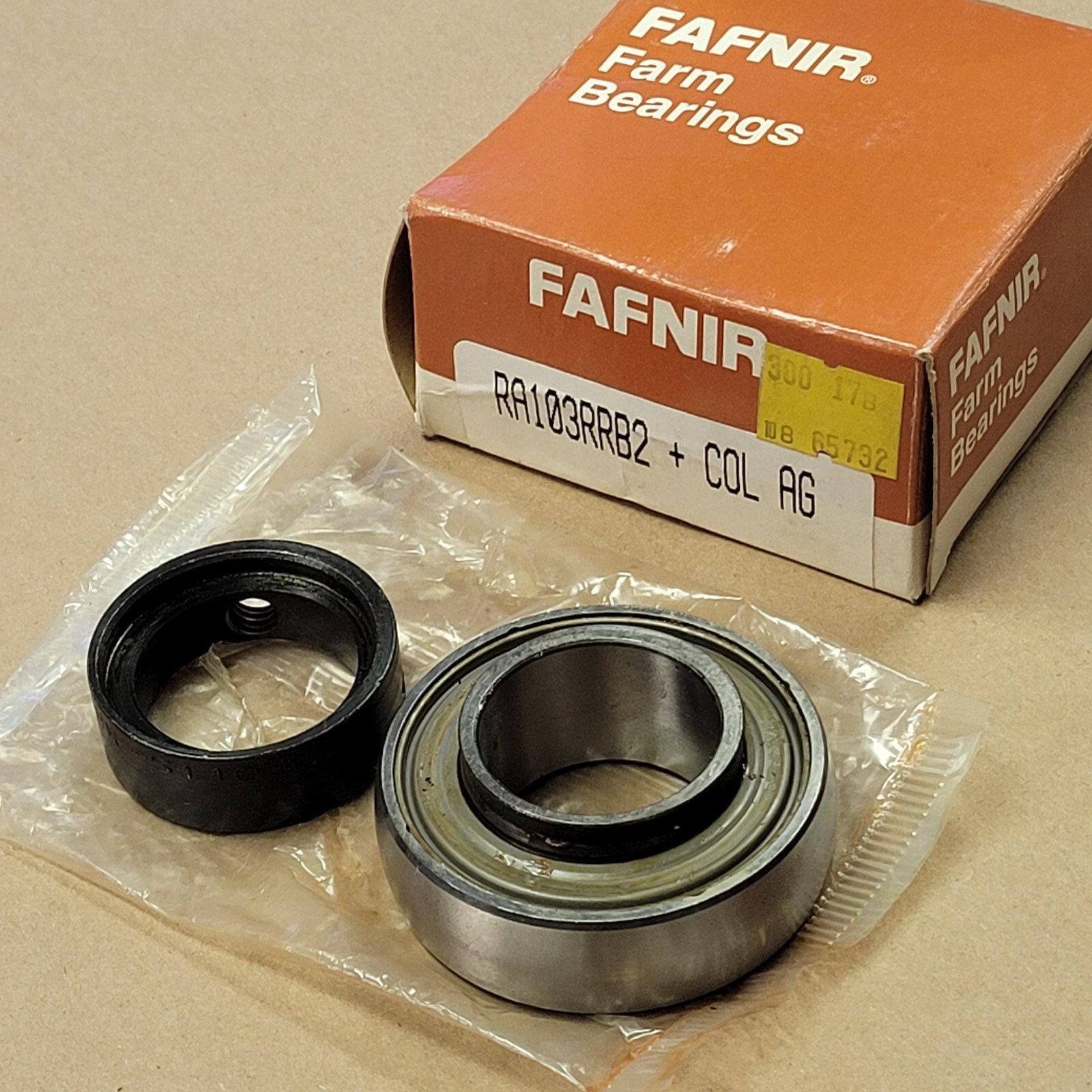 FAFNIR FARM BEARINGS RA103RRB2 + COL AG, S1103K3 TORRINGTON INGERSOLL RAND