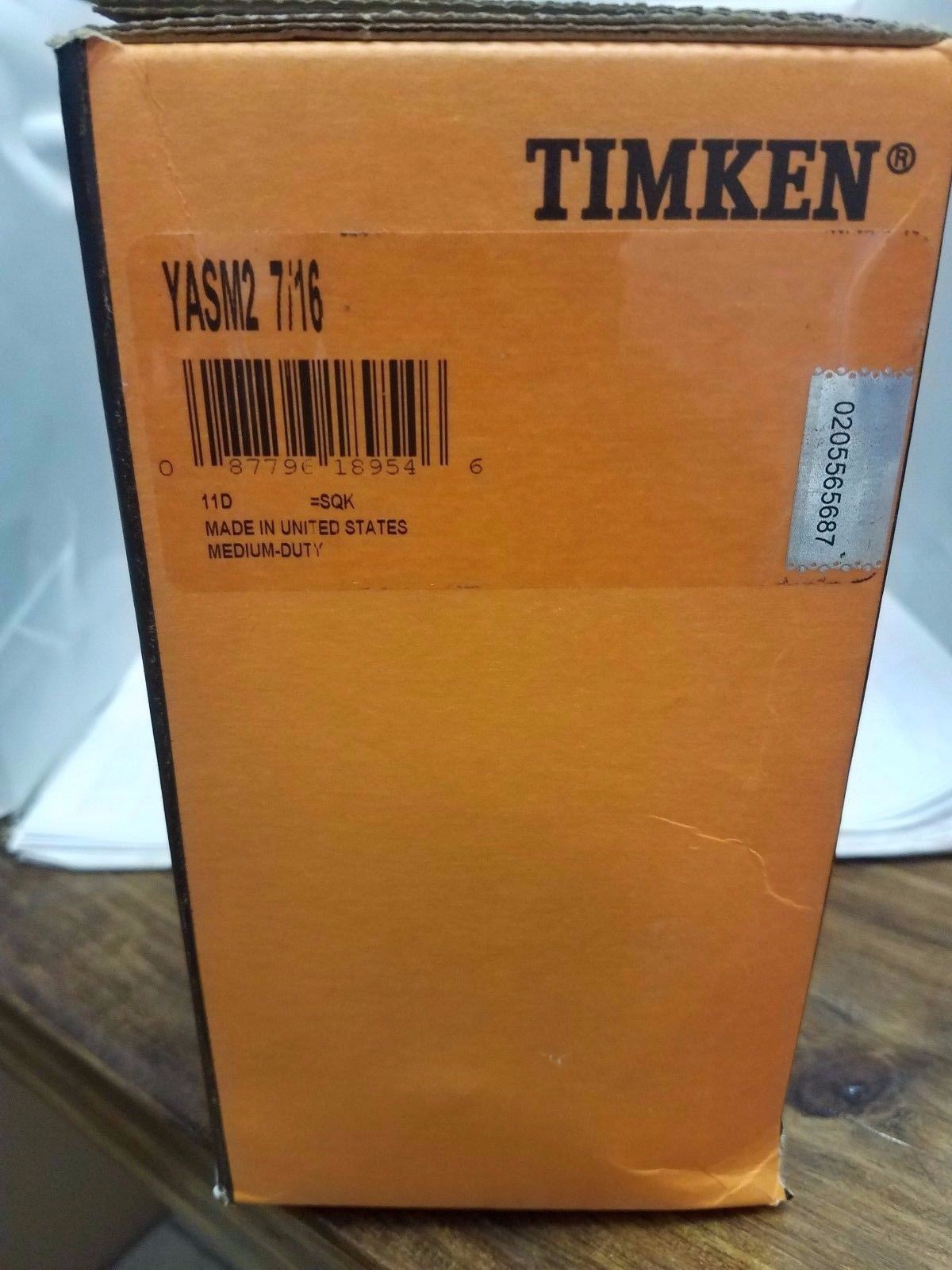 Timken YASM2 7/16 YASM 2-Bolt Ball Bearing Pillow Block Medium Duty, Bore 2-7/16