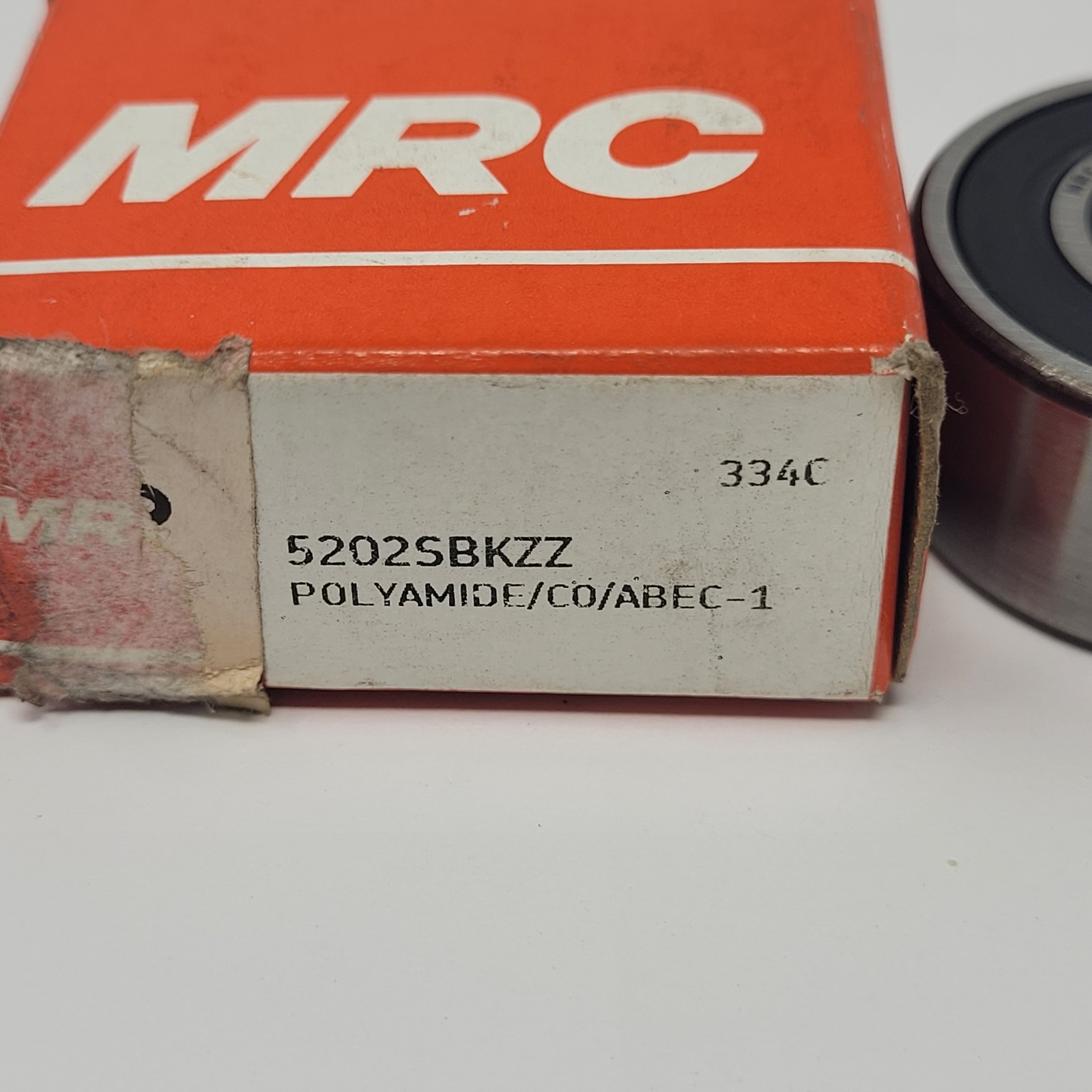 MRC 5202SBKZZ Double Row Angular Contact Bearing, 15mm ID, 35mm OD, 15.7mm Width