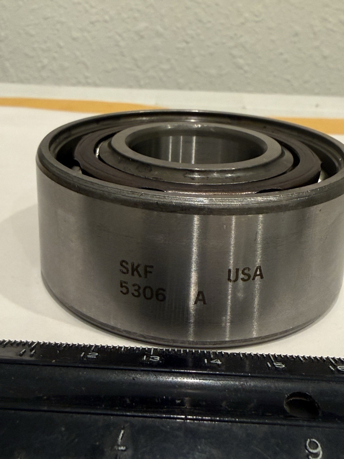 New SKF 5306 A, Angular Contact Bearing, 30MM ID, 72MM OD, 1.1875″ Width