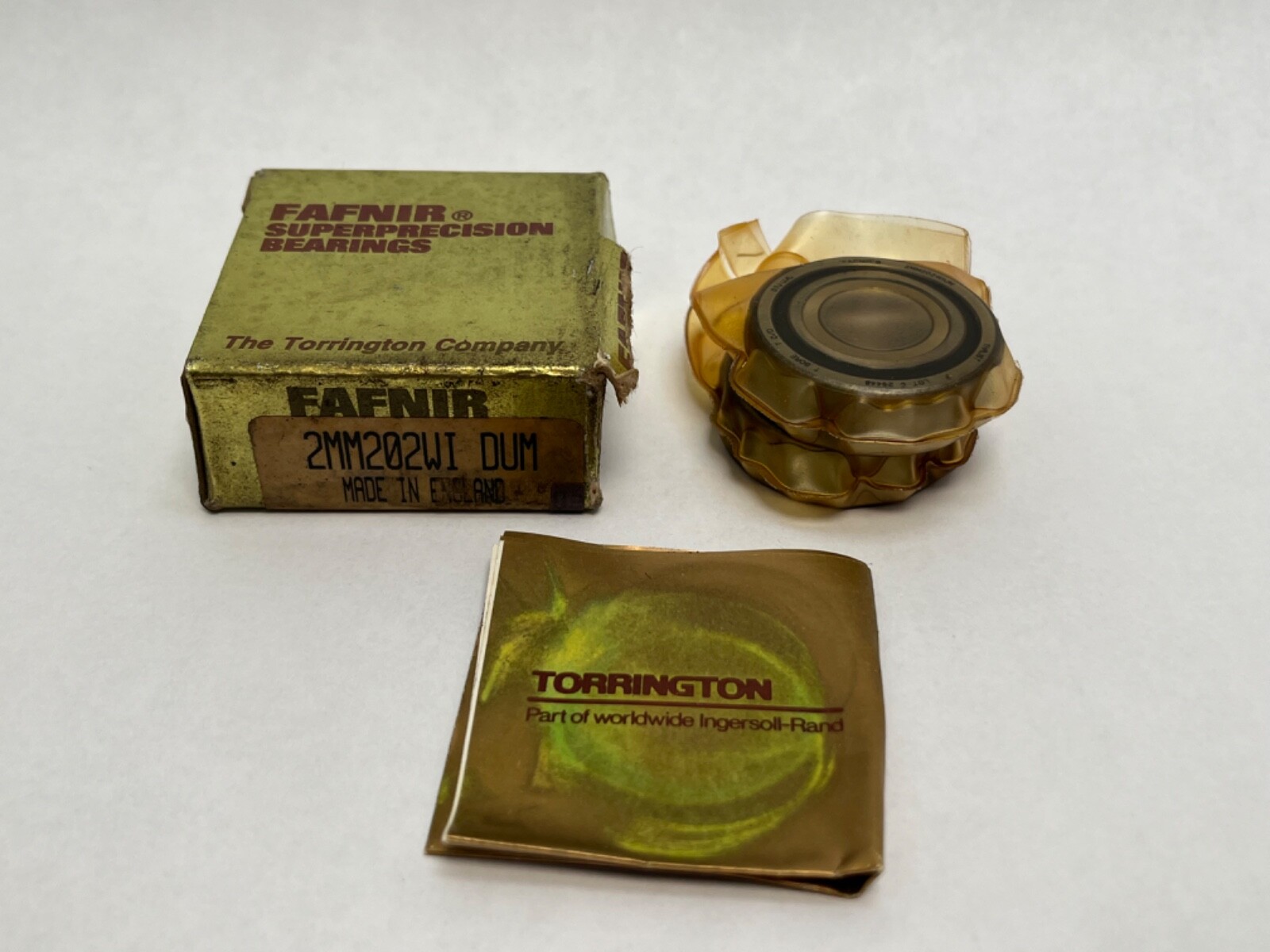 Fafnir 2MM202WI-DUM Bearing 7202-C 2MM-202-WI-DUM 15x35x11 mm 2 Pcs