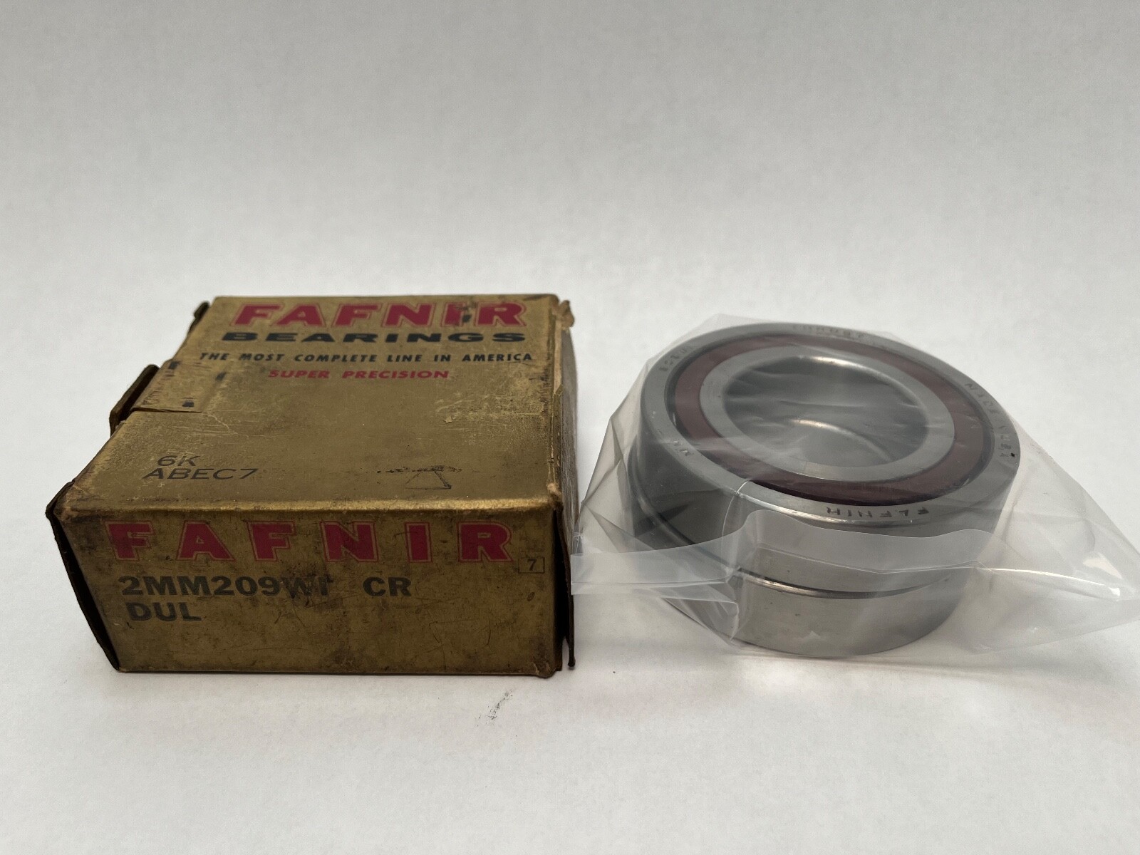 Fafnir 2MM209WI-DUL Bearing 45x85x19 mm 7209-C 2MM-209-WI-CR-DUL USA 2 Pcs
