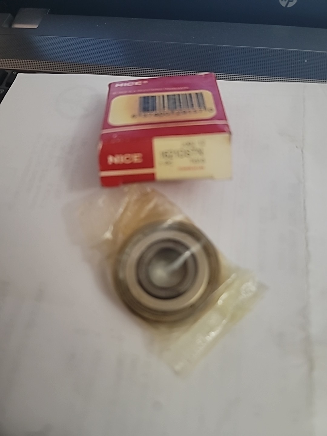 NICE 1621DSTN Non-Fill Slot Deep Groove Ball Bearing 1/2″ ID 1-3/8″ OD