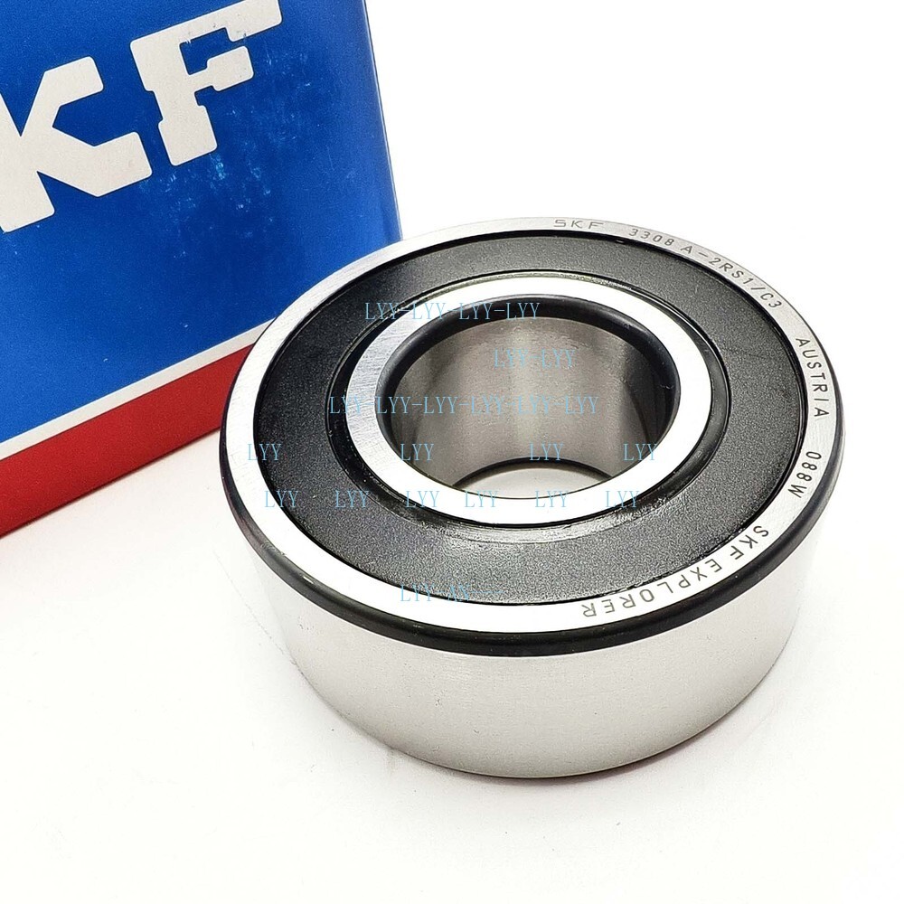 1x Double Row Angular Contact Ball Bearing for SKF 3308 A 2RS1/C3 40x90x36.5mm