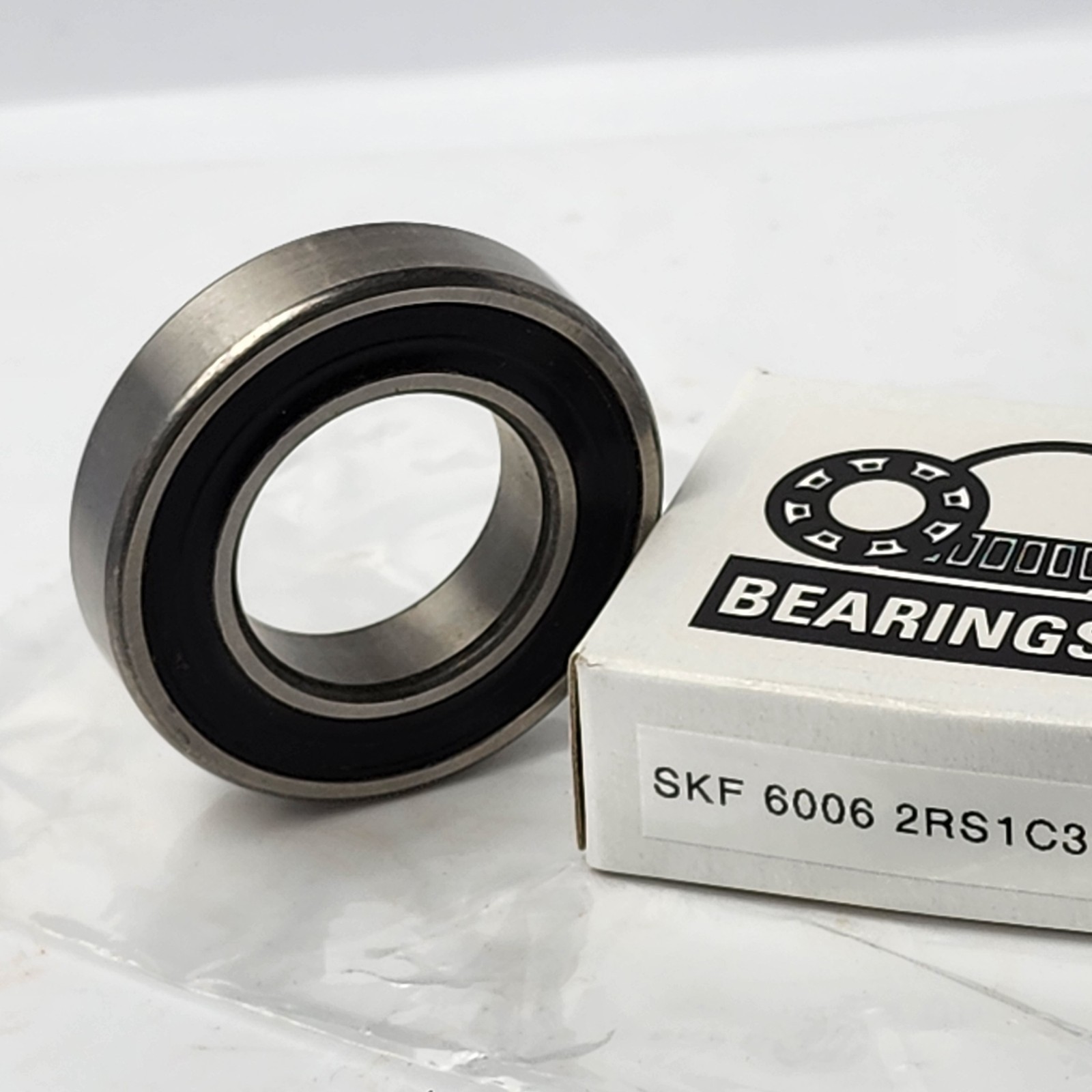 New SKF 6006 2RS1 C3 HT51 / 6006 2RS JEM Ball Bearing 30mm x 55mm x 13mm