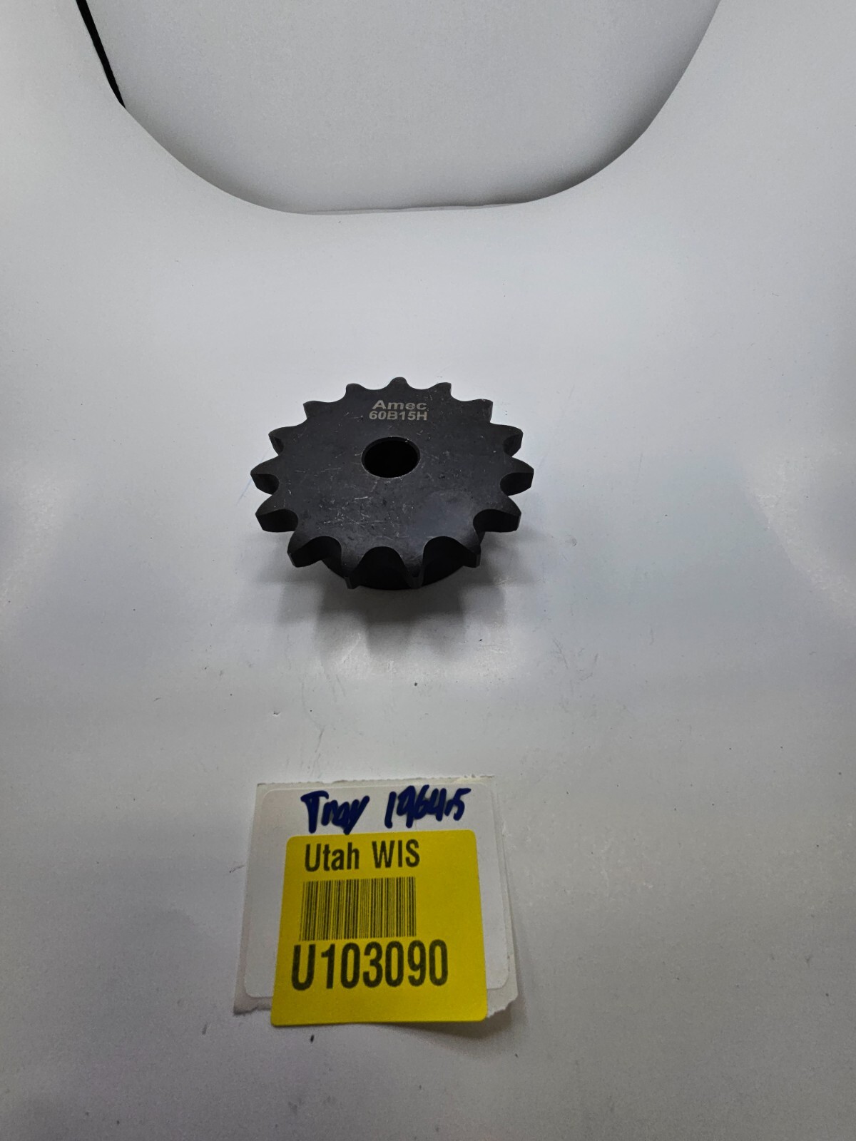 AMEC 60B15H Single Roller Chain Sprocket 15 Teeth