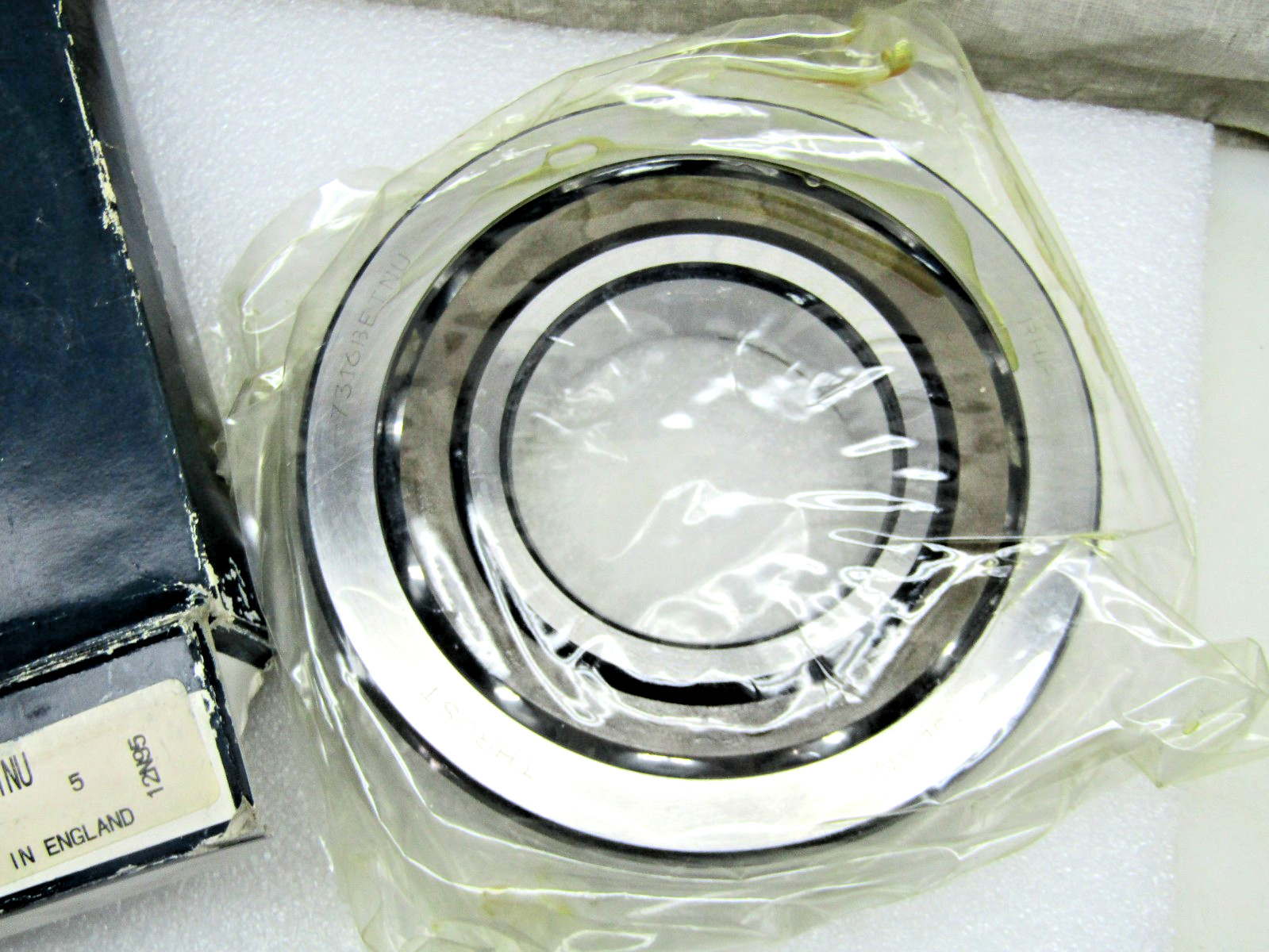 RHP NSK England 7316B E.T. NU 80mm X 170mm X 39mm Angular Contact Bearing