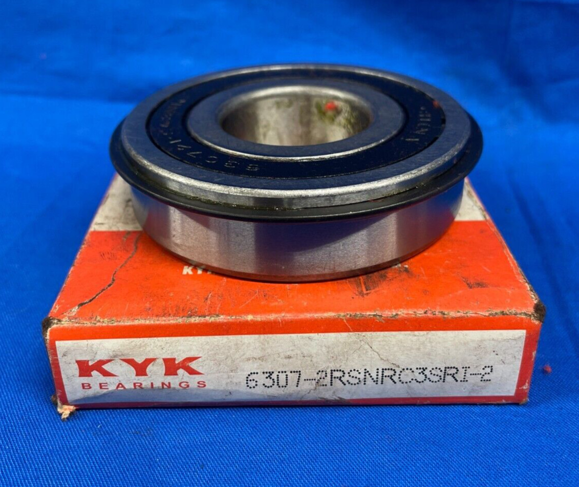 KYK DEEP GROOVE BALL BEARING W/OUTER RING 6307-2RSNR-C3-SRI-2 35MM X 80MM X 21MM