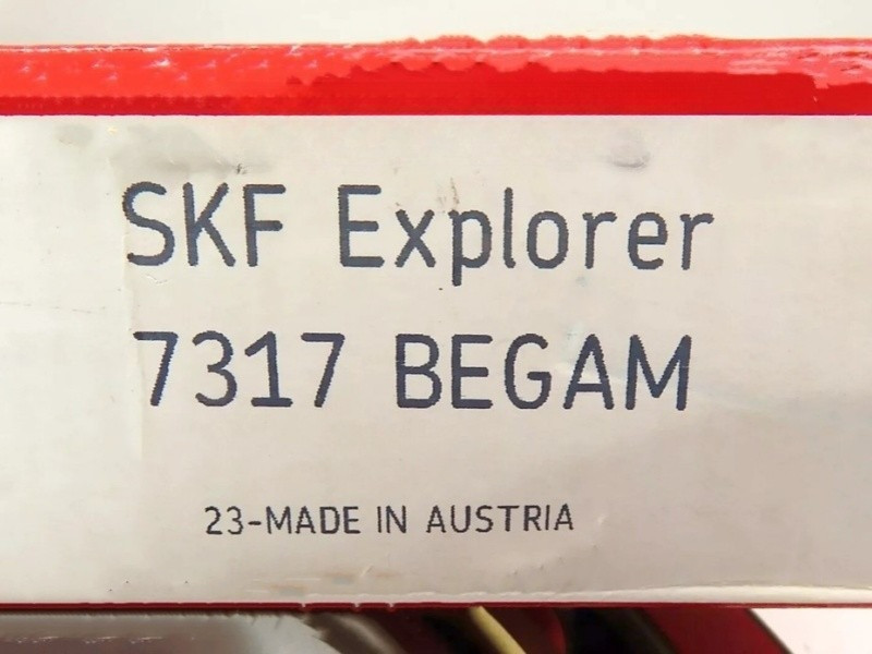 1PC NEW SKF 7317 BEGAM single row angular contact ball bearing