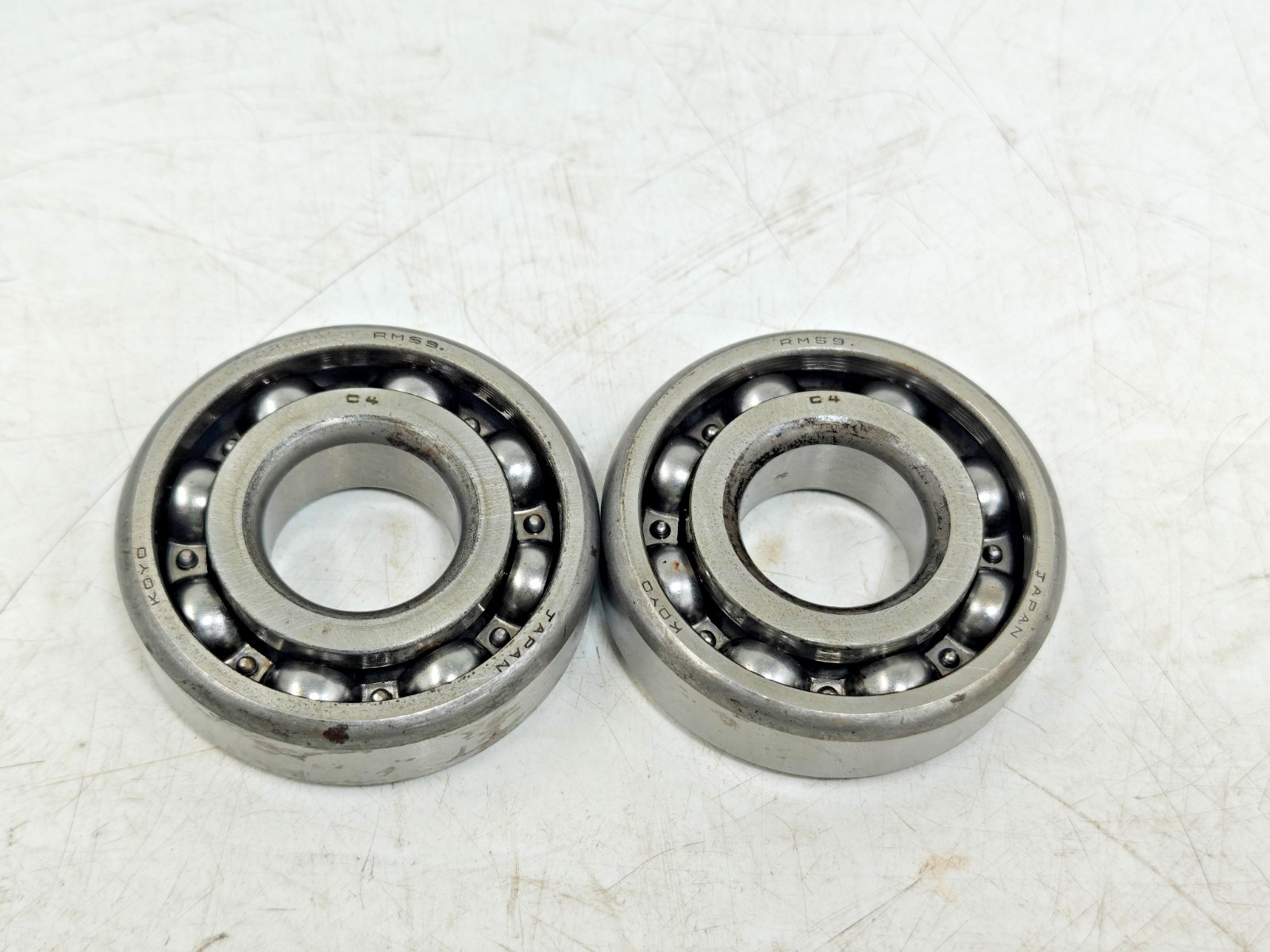 (2Pcs) RMS 9 C4 Koyo Deep Groove Ball Bearing Koyo RMS 9 C4 / MJ 1-1/8 / MS 11