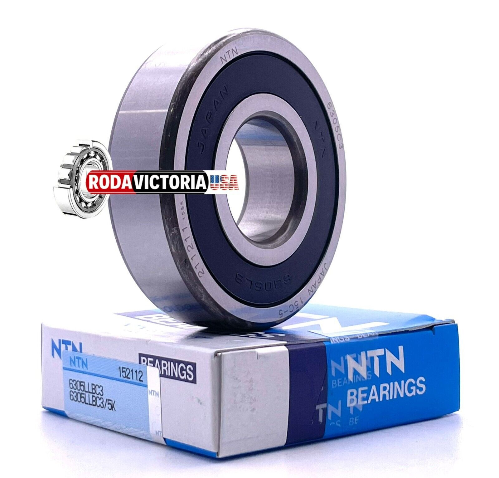 NTN 6305 LLBC3/5K Deep Groove Ball Bearings 25x62x17mm. 6305 2RS 6305RS